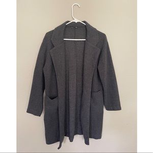 Zara Size M Grey Coat/Cardigan